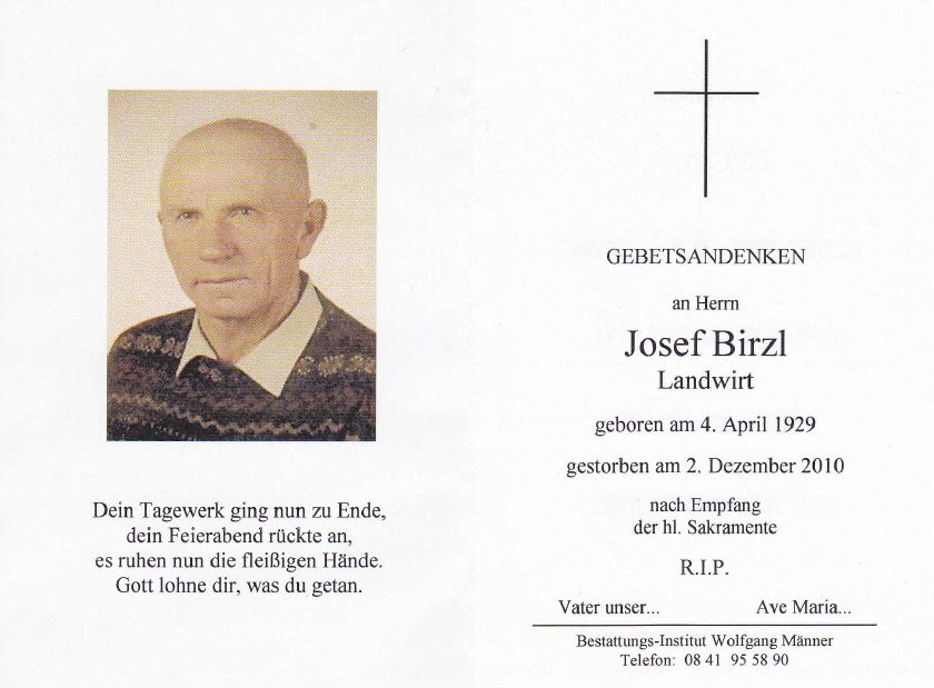 Birzl Josef