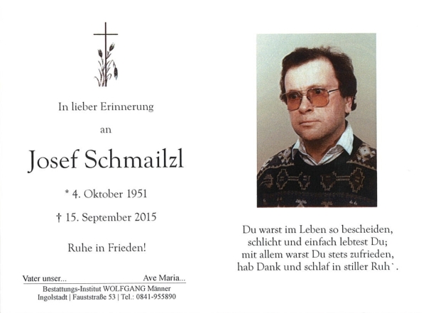 Schmailzl Josef